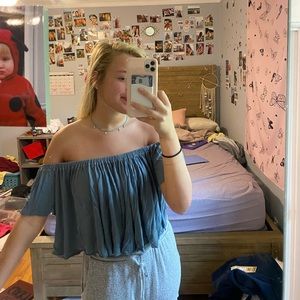 Urban outfitters off the shoulder top